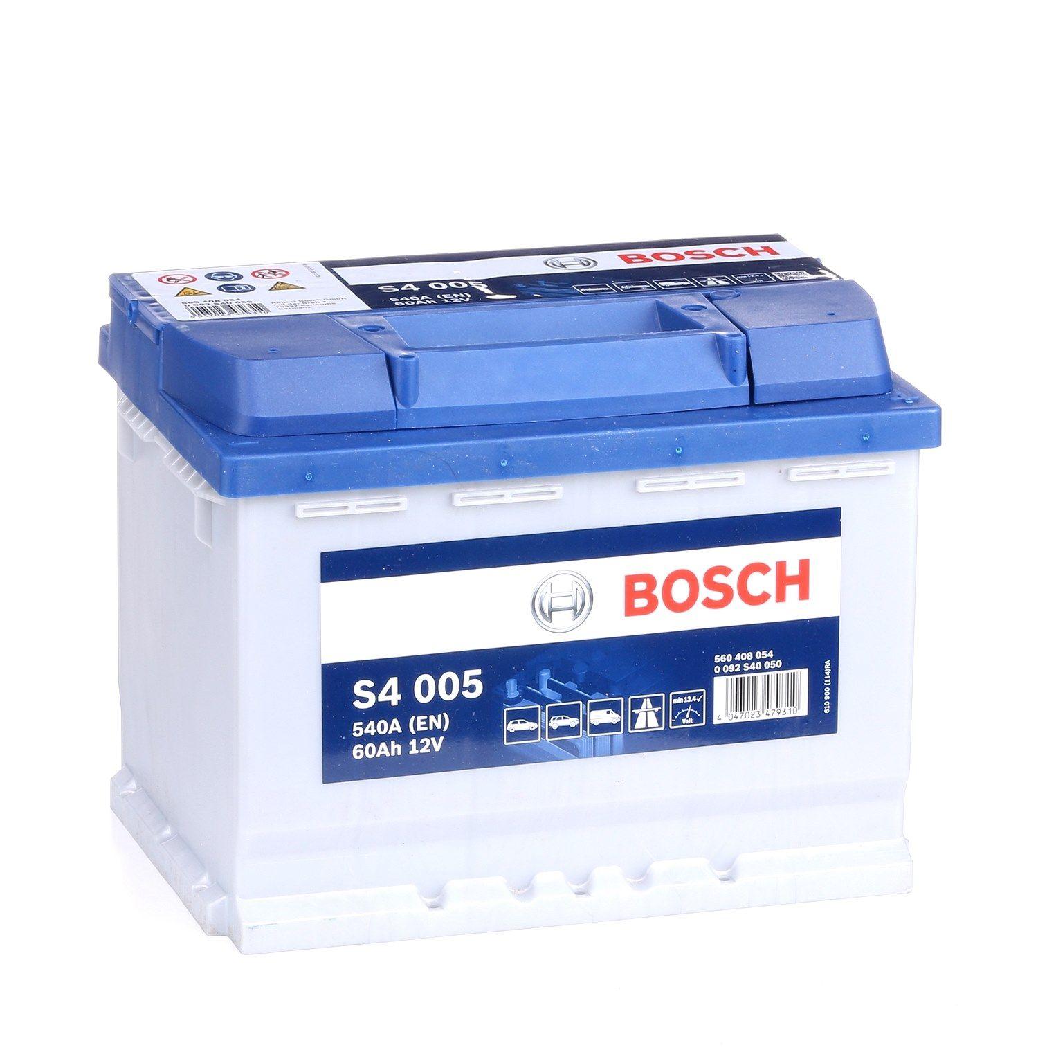 Bosch s4005 60Ah käynnistysakku - vuoksenautotarvike.fi