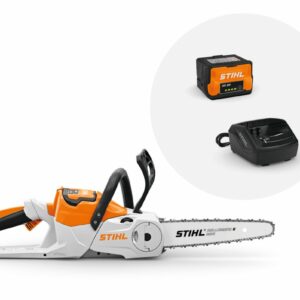 Stihl msa 70 c-b akkusaha akulla ja laturilla