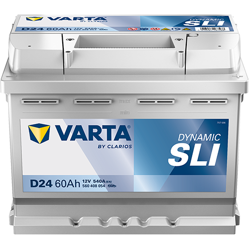 Varta D24 60 Ah käynnistysakku - Vuoksenautotarvike.fi