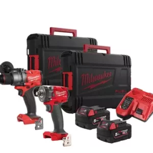 Milwaukee akkukonesarja M18FPP2B3-502 - Vuoksenautotarvike.fi