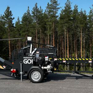 Pilkemaster Go hydraulisella puun nostajalla