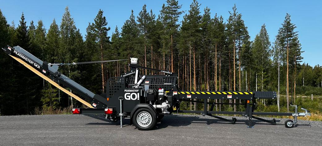 Pilkemaster Go hydraulisella puun nostajalla