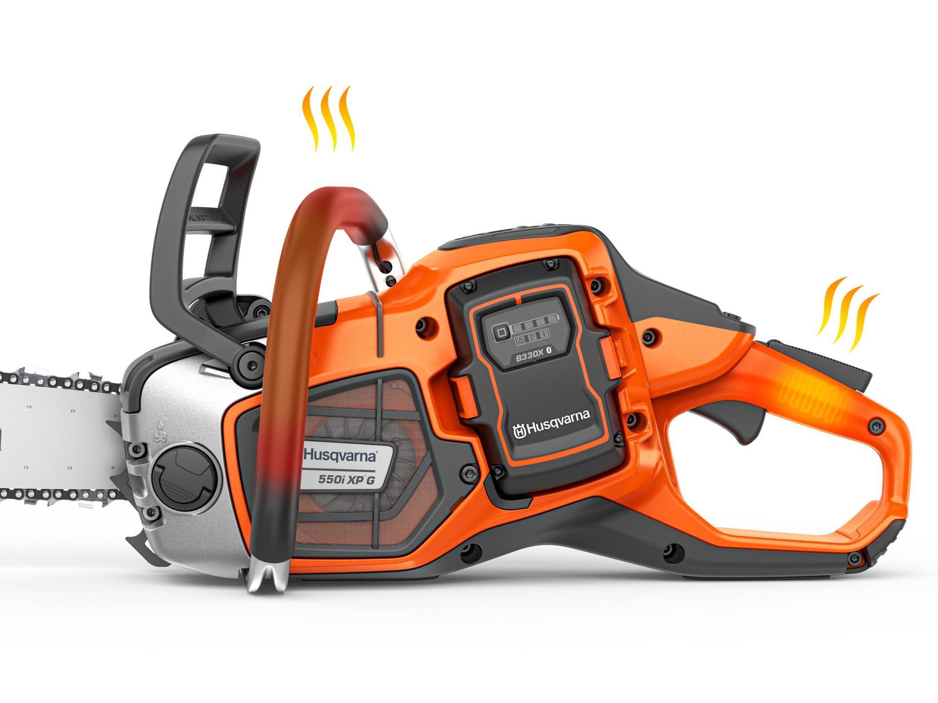 Husqvarna 542ixpg akkusaha 2x akulla ja laturilla - Image 4