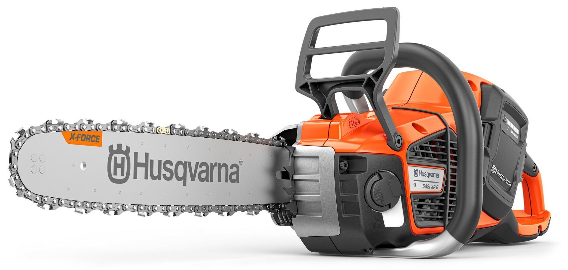 Husqvarna 542ixpg akkusaha 2x akulla ja laturilla