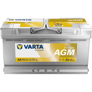 Varta A5 95 Ah AGM-akku - Vuoksenautotarvike.fi
