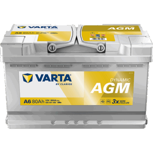 Varta A6 80 Ah AGM-akku - vuoksenautotarvike.fi